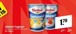 Coop Almhof Yoghurt aanbieding