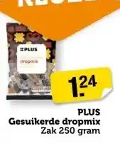 Coop PLUS Gesuikerde dropmix aanbieding