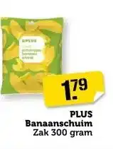 Coop PLUS Banaanschuim aanbieding