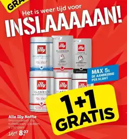 Coop Alle Illy Koffie aanbieding
