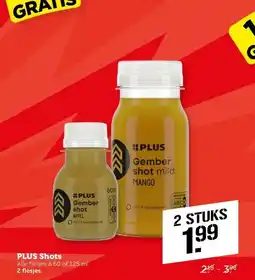 Coop PLUS Shots aanbieding