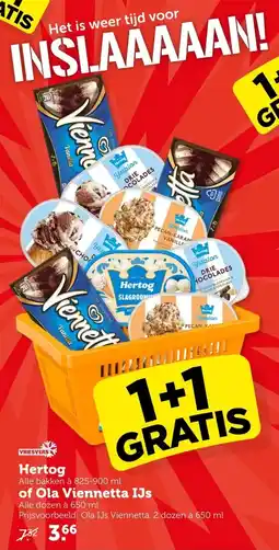 Coop Hertog of Ola Viennetta IJs aanbieding