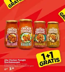 Coop Alle Chicken Tonight Roerbaksauzen aanbieding