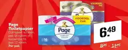Coop Page Toiletpapier aanbieding