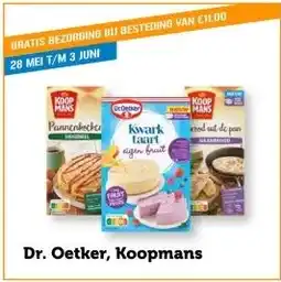 Coop Dr. Oetker, Koopmans aanbieding