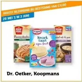 Coop Dr. Oetker, Koopmans aanbieding