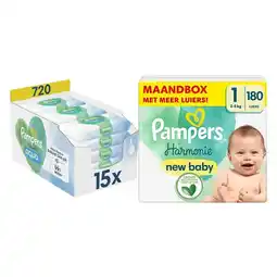 Plein.nl Pampers Harmonie Luiers Maat 1 en aanbieding