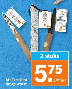 Albert Heijn AH Excellent droge worst aanbieding