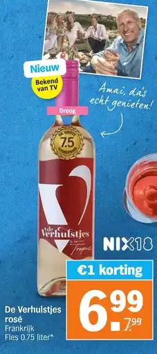 Albert Heijn De Verhulstjes rosé aanbieding