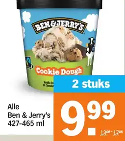 Albert Heijn Alle Ben & Jerry's aanbieding