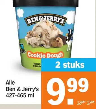 Albert Heijn Alle Ben & Jerry's aanbieding