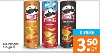 Albert Heijn Alle Pringles aanbieding