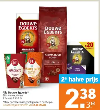 Albert Heijn Alle Douwe Egberts aanbieding