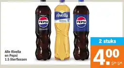 Albert Heijn Alle Rivella en Pepsi aanbieding