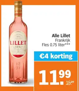 Albert Heijn Alle Lillet aanbieding