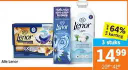 Albert Heijn Alle Lenor aanbieding