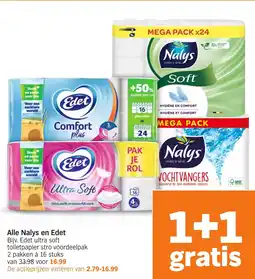 Albert Heijn Alle Nalys en Edet aanbieding