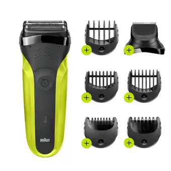 Coolblue Braun Series 3 300BT Zwart/Groen aanbieding