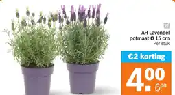 Albert Heijn AH Lavendel aanbieding