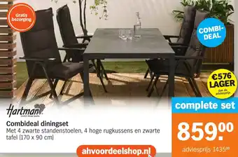 Albert Heijn Combideal diningset aanbieding