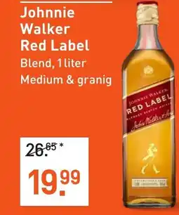 Albert Heijn Johnnie Walker Red Label aanbieding