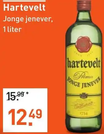 Albert Heijn Hartevelt Jonge jenever aanbieding