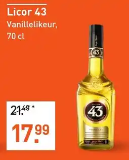 Albert Heijn Licor 43 Vanillelikeur aanbieding