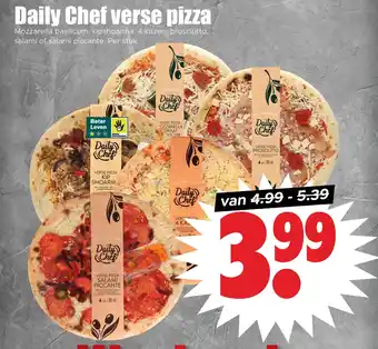 Dirk Daily Chef verse pizza aanbieding