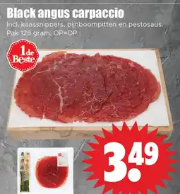Dirk Black angus carpaccio aanbieding
