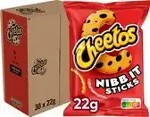 Bol.com Cheetos Nibb It Sticks - Chips - 24 x 22 gram aanbieding