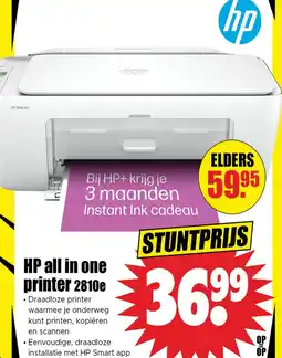 Dirk HP all in one printer 2810e aanbieding