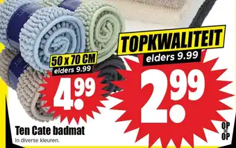 Dirk Ten Cate badmat aanbieding