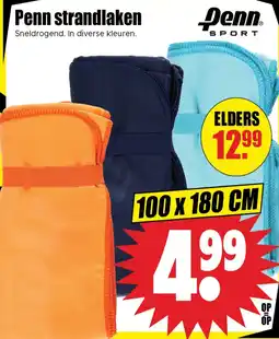 Dirk Penn strandlaken aanbieding