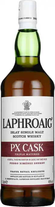 Drankdozijn Laphroaig PX Cask Collection 1LTR aanbieding