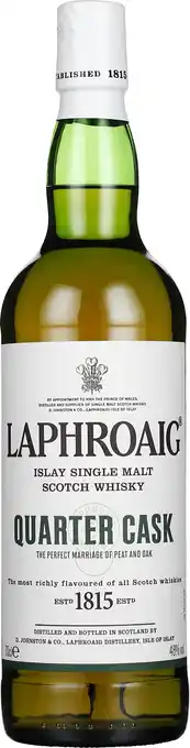 Drankdozijn Laphroaig Quarter Casks 70CL aanbieding