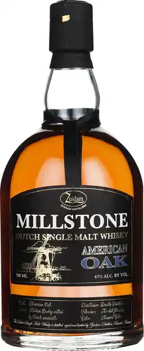 Drankdozijn Millstone American Oak Single Malt 70CL aanbieding