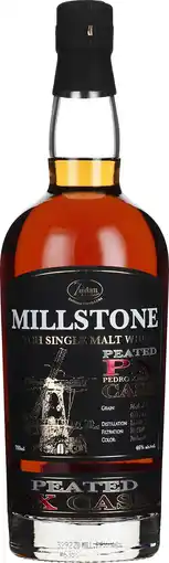 Drankdozijn Millstone Peated PX Finish 70CL aanbieding
