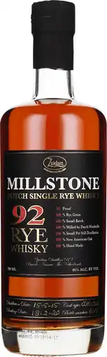 Drankdozijn Millstone Rye 92 70CL aanbieding