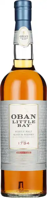 Drankdozijn Oban Little Bay Small Cask 70CL aanbieding