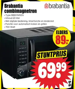 Dirk Brabantia combimagnetron aanbieding