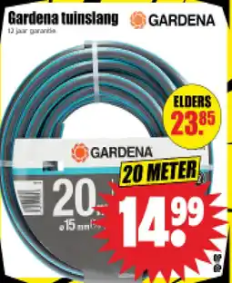 Dirk Gardena tuinslang aanbieding