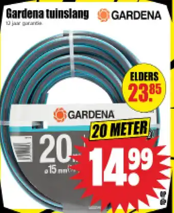 Dirk Gardena tuinslang aanbieding