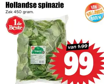 Dirk Hollandse spinazie aanbieding