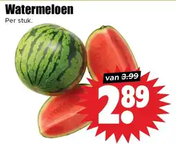 Dirk Watermeloen aanbieding