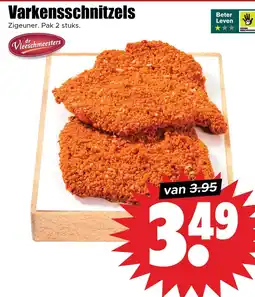 Dirk Varkensschnitzels aanbieding