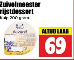 Dirk Zuivelmeester rijstdessert aanbieding