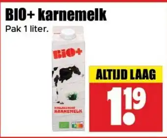 Dirk BIO+ karnemelk aanbieding
