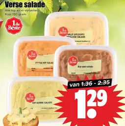 Dirk Verse salade aanbieding
