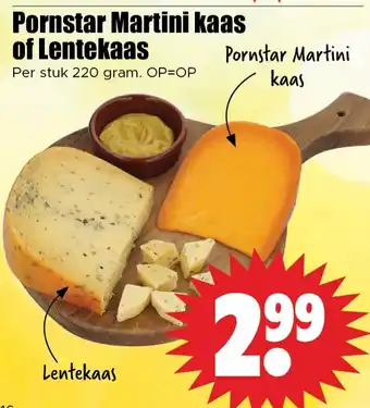 Dirk Pornstar Martini kaas of Lentekaas aanbieding