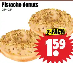 Dirk Pistache donuts aanbieding
